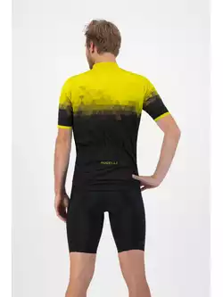 ROGELLI SPHERE Koszulka rowerowa męska, czarno-żółta