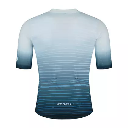 ROGELLI SURF koszulka rowerowa męska, niebiesko-biała