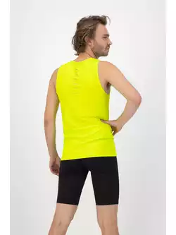 Rogelli CORE męski bezrękawnik do biegania, fluorowy-żółty