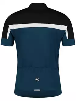Rogelli COURSE męska koszulka rowerowa, czarno-granatowa