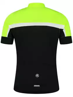 Rogelli COURSE męska koszulka rowerowa, czarno-żółta 