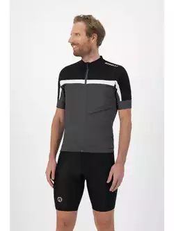 Rogelli COURSE męska koszulka rowerowa, szaro-czarna