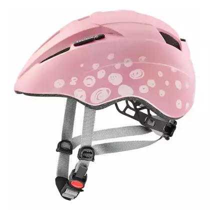 UVEX Kid 2 cc kask rowerowy dziecięcy pink polka dots