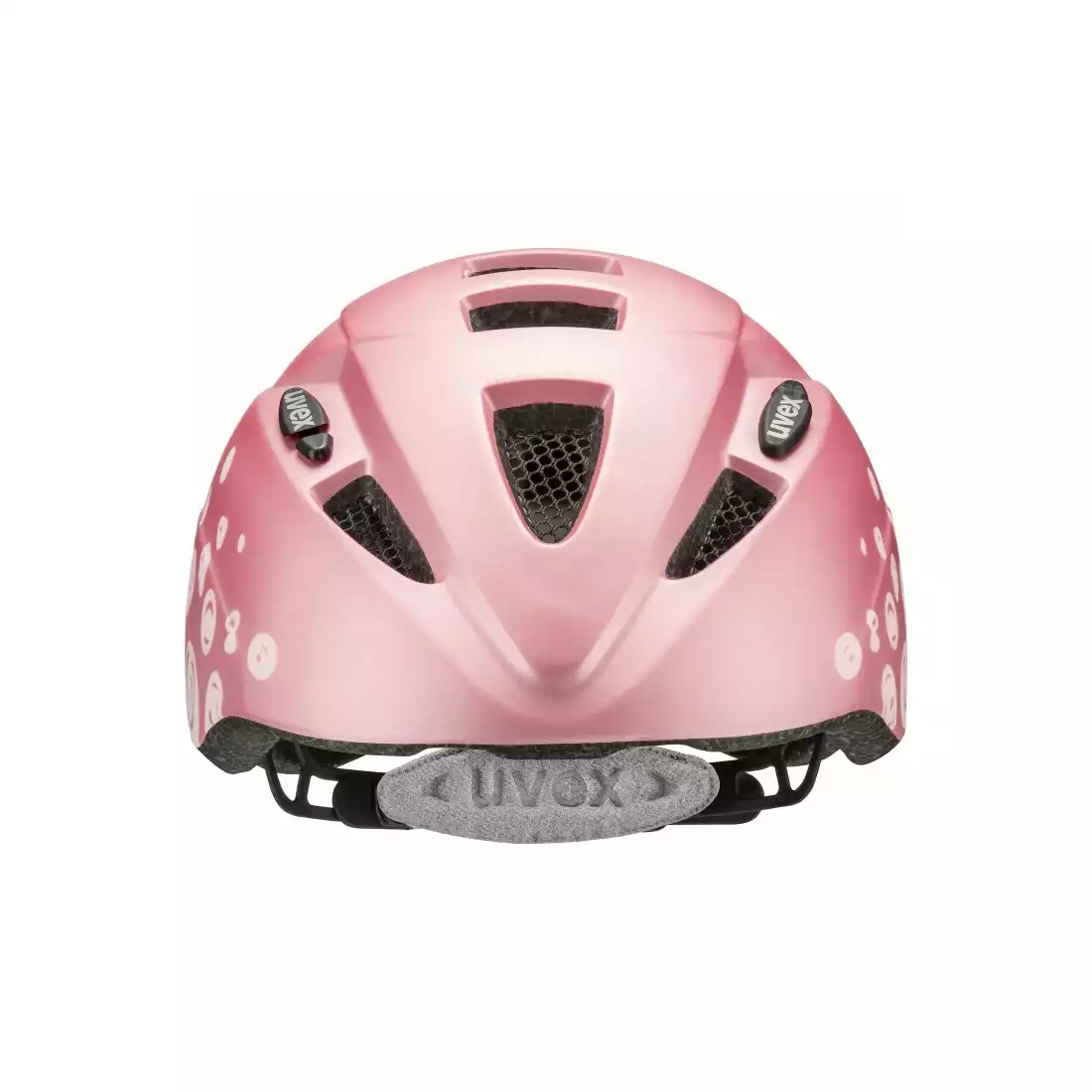 UVEX Kid 2 cc kask rowerowy dziecięcy pink polka dots