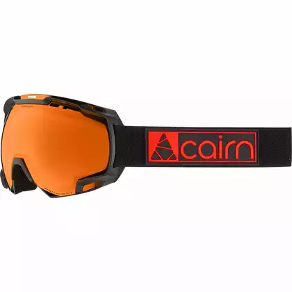 CAIRN MERCURY EVO NXT PRO Gogle narciarskie/snowboardowe, czarno-pomarańczowe