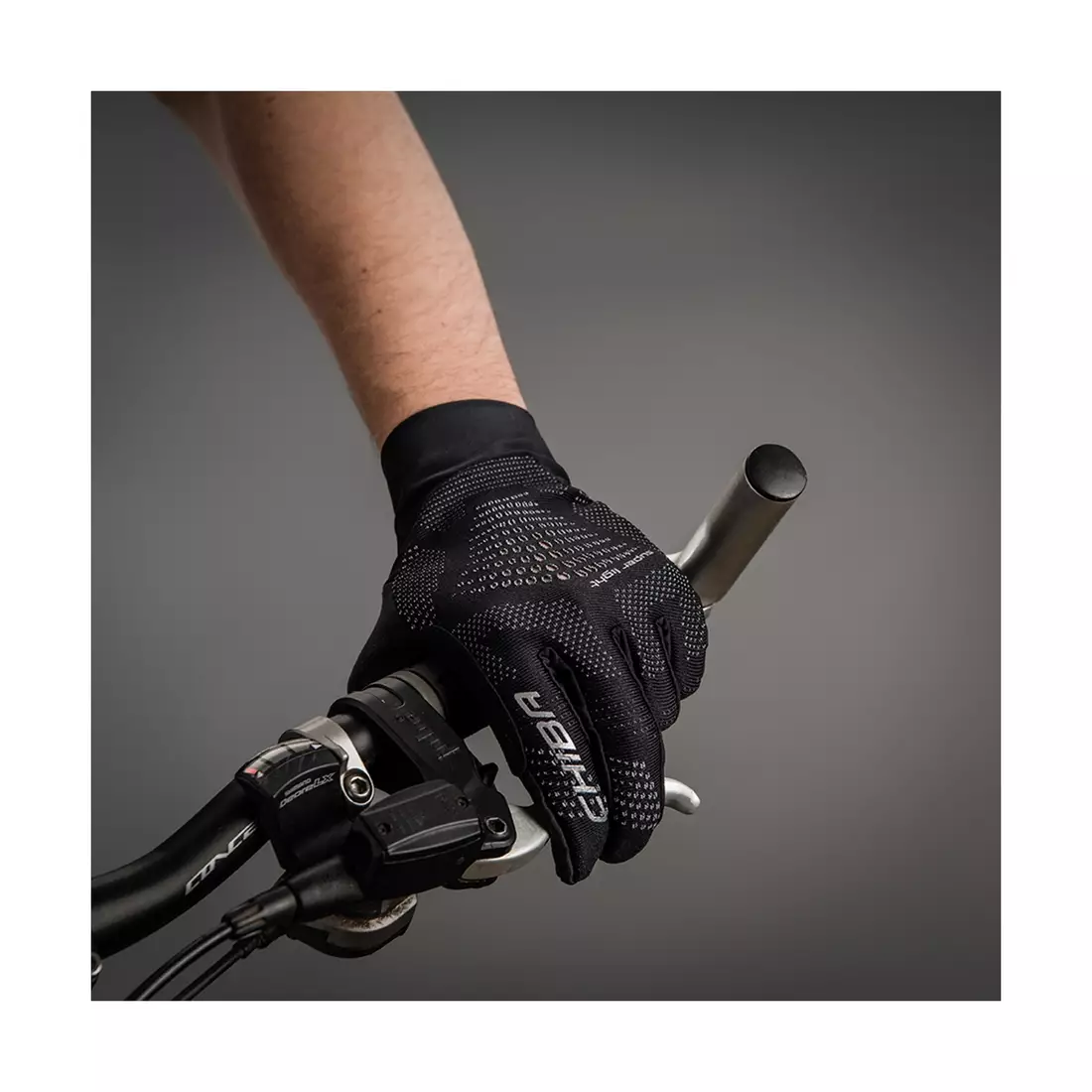 CHIBA SUPERLIGHT rękawiczki rowerowe czarne 