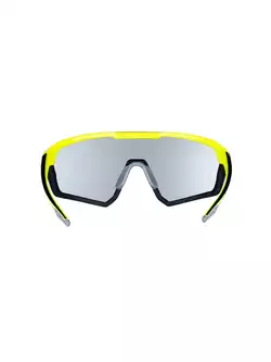 FORCE APEX Okulary sportowe fotochromowe, fluo-czarne