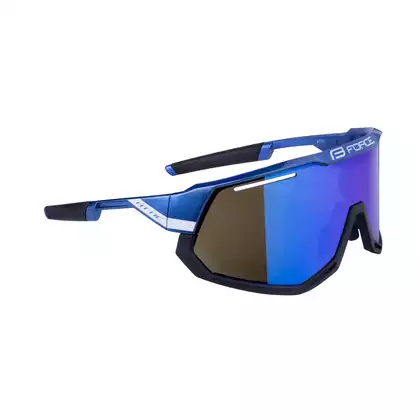 FORCE ATTIC Okulary sportowe, fioletowo-niebieskie