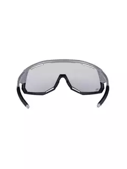 FORCE ATTIC Okulary sportowe fotochromowe, szaro-czarne