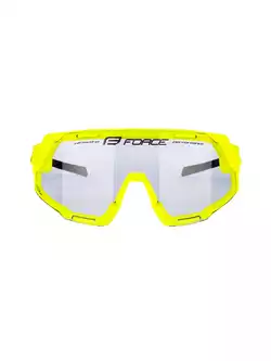 FORCE GRIP Okulary sportowe fotochromowe, fluo