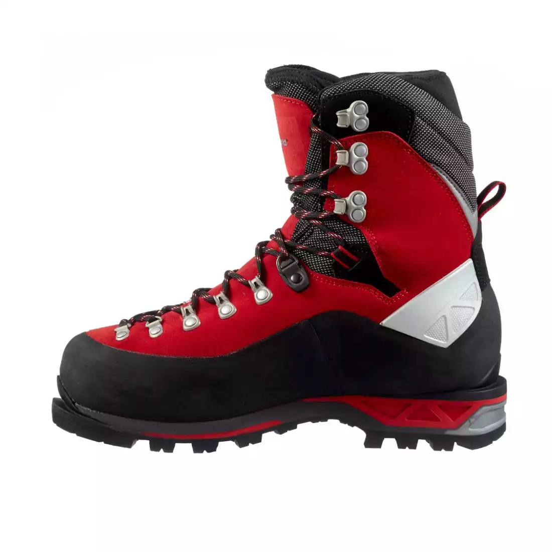 KAYLAND SUPER ICE EVO GTX Męskie buty turystyczne wysokogórskie, GORE-TEX, VIBRAM, czerwono-czarne
