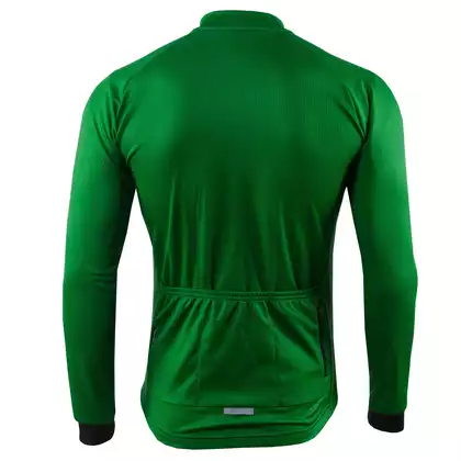 KAYMAQ DESIGN KYQ-LS-1001-6 męska bluza rowerowa zielona