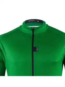 KAYMAQ DESIGN KYQ-LS-1001-6 męska bluza rowerowa zielona