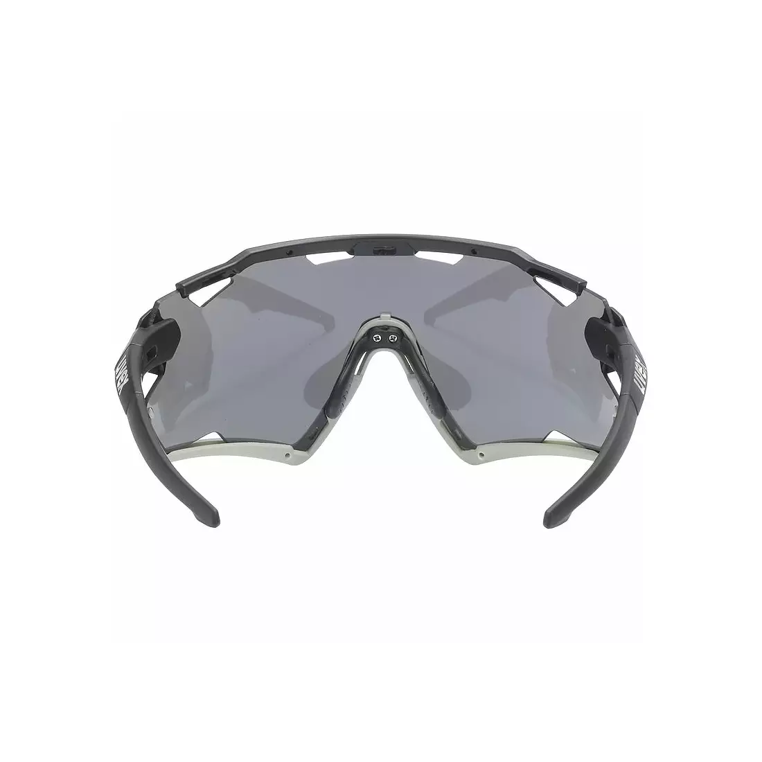 UVEX okulary sportowe Sportstyle 228 mirror silver (S3), czarny-szary