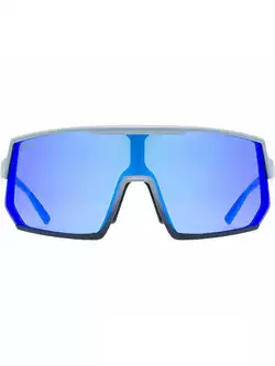 UVEX okulary sportowe Sportstyle 235 mirror blue (S2), szary