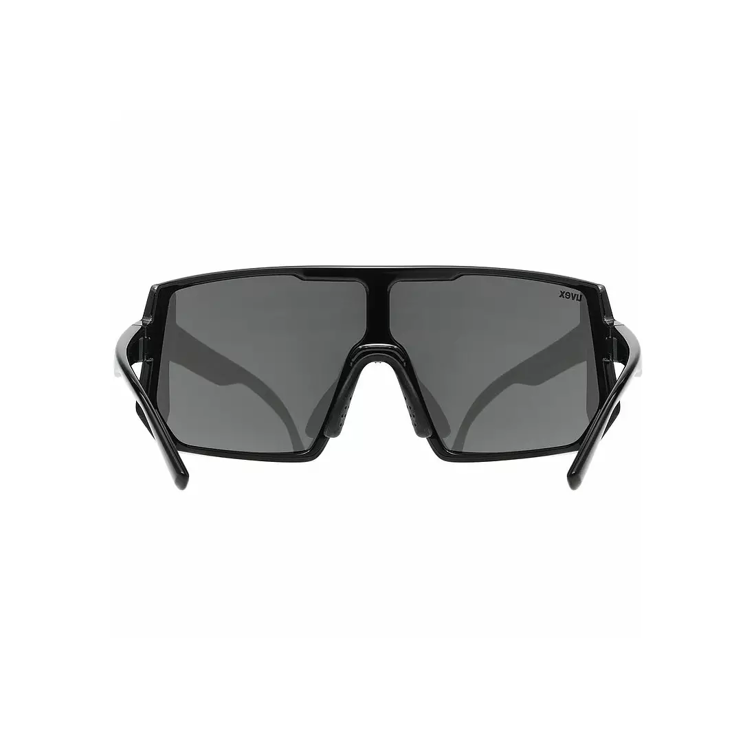 UVEX okulary sportowe Sportstyle 235 mirror silver (S3), czarny