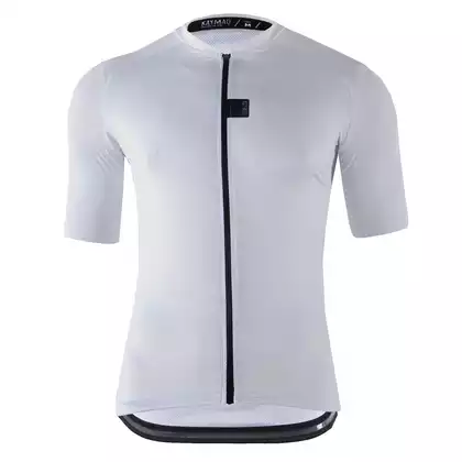 KAYMAQ DESIGN KYQ-SS-1001-2 męska koszulka rowerowa z krótkim rękawem biały