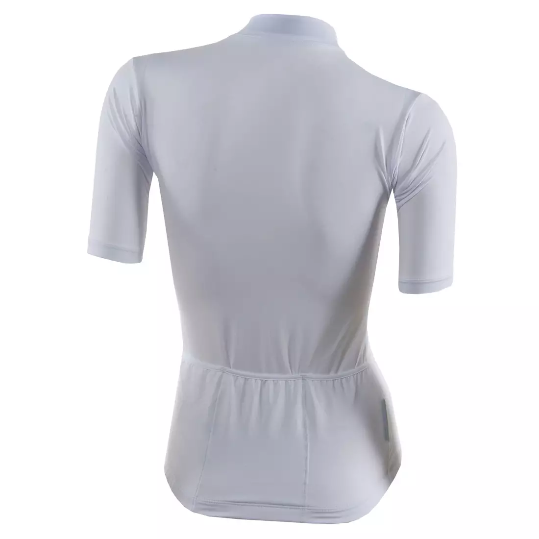 KAYMAQ damska koszulka rowerowa krótki rękaw biała KYQ-SS-2001-1