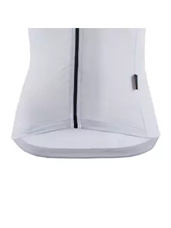 KAYMAQ damska koszulka rowerowa krótki rękaw biała KYQ-SS-2001-1