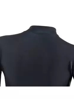 KAYMAQ damska koszulka rowerowa krótki rękaw czarna KYQ-SS-2001-4
