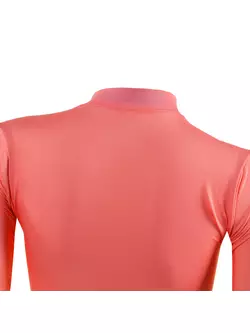 KAYMAQ damska koszulka rowerowa krótki rękaw, jasnoróżowa KYQ-SS-2001-6