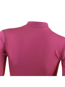 KAYMAQ damska koszulka rowerowa krótki rękaw różowa KYQ-SS-2001-2