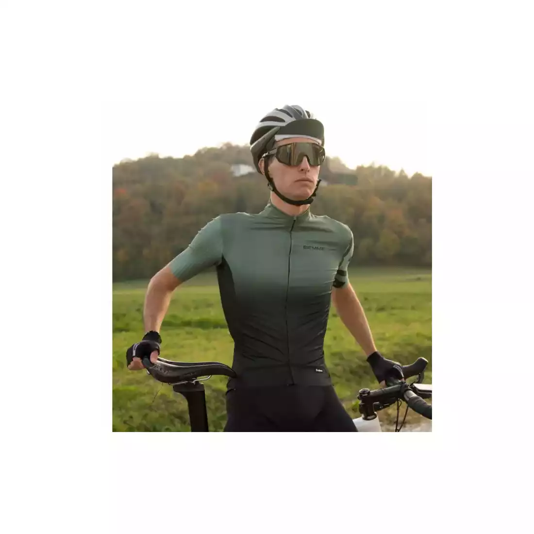Biemme ACQUA męska koszulka rowerowa, zielona 