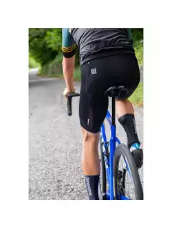 Biemme PRO EVO 2.1 męskie spodenki rowerowe na szelkach, czarne