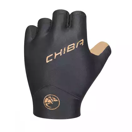 CHIBA rękawiczki rowerowe ECO GLOVE PRO czarne 3020522B-2
