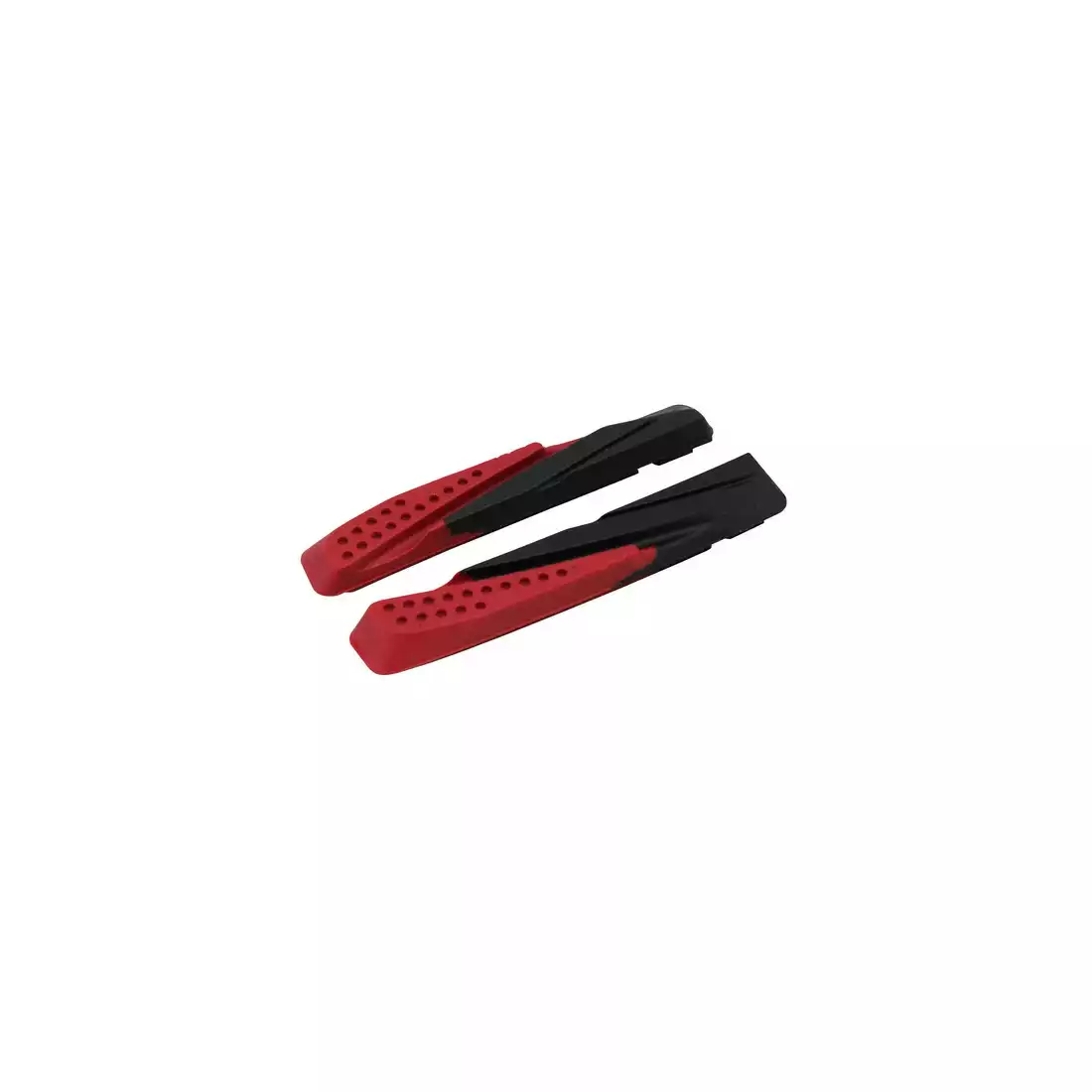 CLARKS CPS959R Okładziny hamulcowe do hamulców MTB V-Brake, czerwono-czarne 