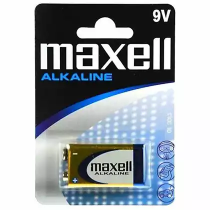 MAXELL LR61 9V bateria alkaliczna 