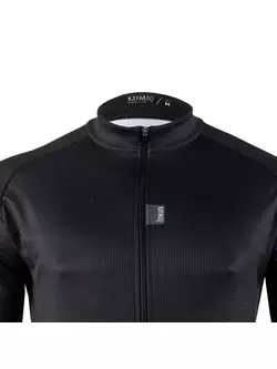 [Set] KAYMAQ DESIGN KYQ-SS-1001-3 męska koszulka rowerowa z krótkim rękawem czarny + KAYMAQ DESIGN KYQ-LS-1001-3 męska bluza rowerowa czarny