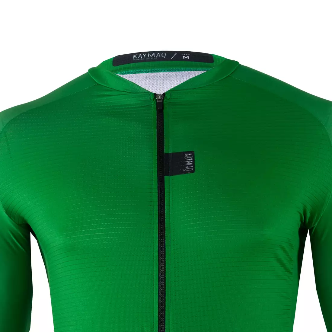 [Set] KAYMAQ DESIGN KYQ-SS-1001-6 męska koszulka rowerowa z krótkim rękawem zielony + KAYMAQ DESIGN KYQ-LS-1001-6 męska bluza rowerowa zielona