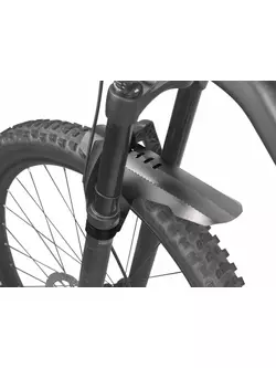TOPEAK D-FLASH EXPRESS FS Błotnik rowerowy pod amortyzator lub tylny trójkąt, 20&quot;-29&quot; czarny