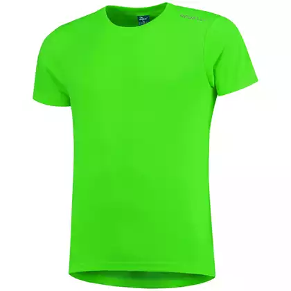 ROGELLI PROMOTION Koszulka sportowa dziecięca, fluor-zielona 