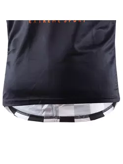 KAYMAQ DESIGN M78 męska luźna koszulka rowerowa MTB/enduro z długim rękawem, czarny