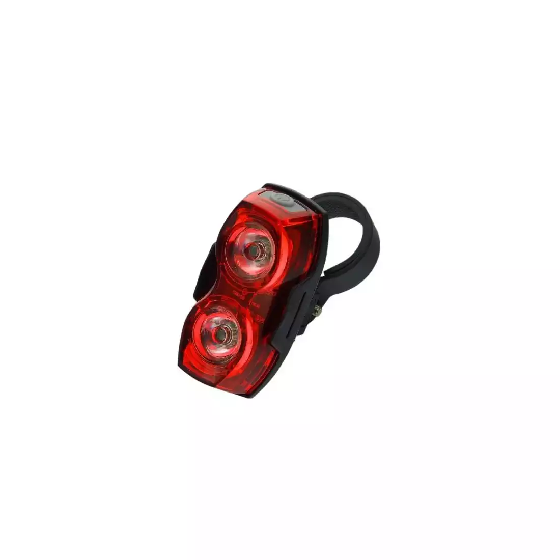 EVERACTIVE TL-X2 lampa rowerowa tylna, czarna, dioda - czerwona