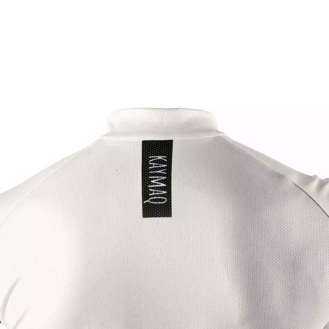 KAYMAQ SLEEVELESS męska koszulka rowerowa bez rękawów 01.217, biały