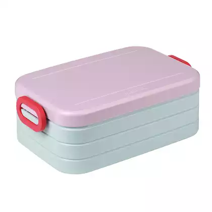 Mepal Lunchbox Take a Break Bento midi Strawberry Vibe lunchbox, miętowo-różowy