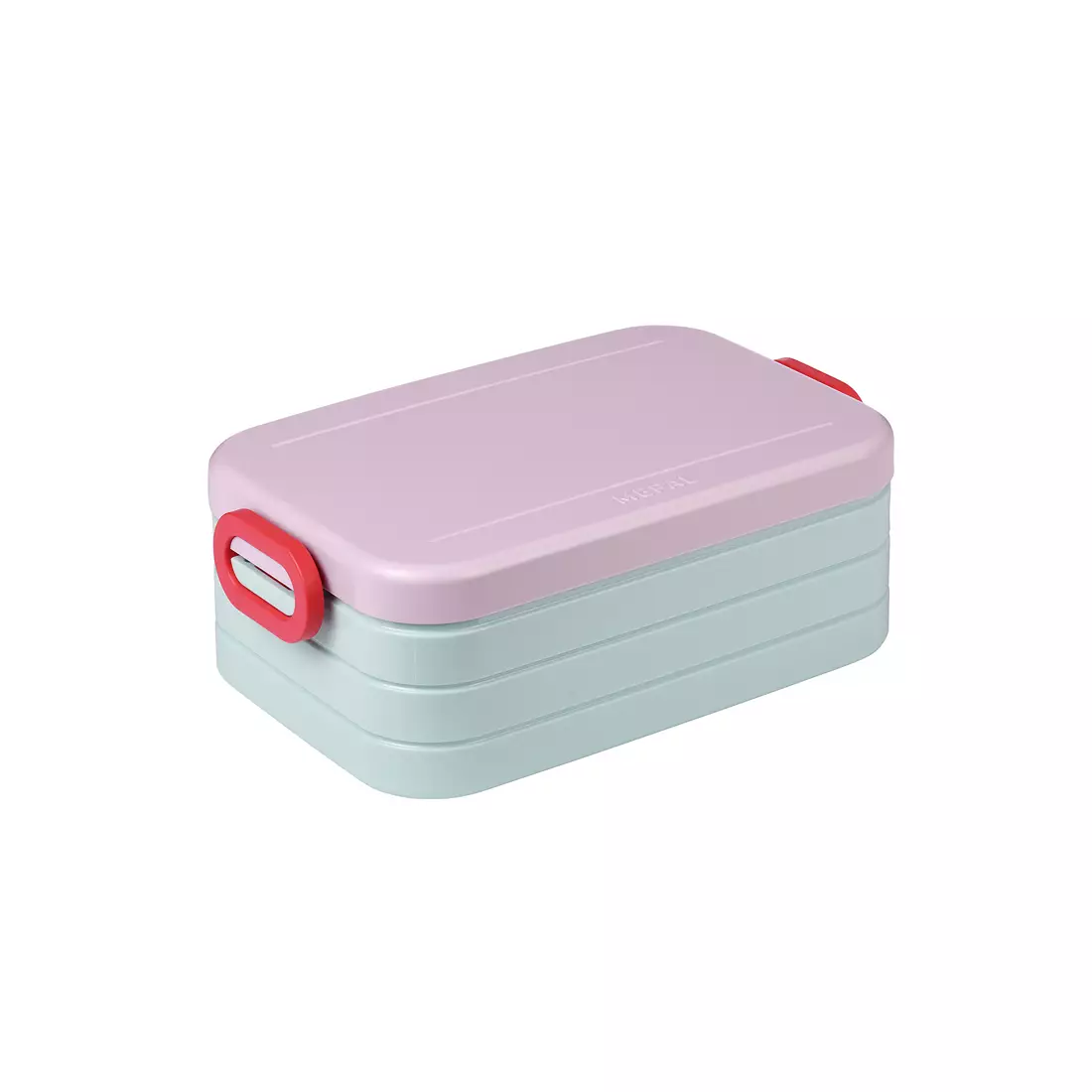 Mepal Take a Break Bento midi Strawberry Vibe lunchbox, miętowo-różowy