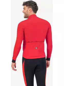ROGELLI CORE ocieplana męska bluza rowerowa, czerwona