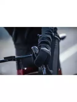 ROGELLI NOVA LOBSTER zimowe rękawiczki rowerowe, czarne