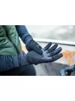 ROGELLI NOVA zimowe rękawiczki rowerowe, czarne