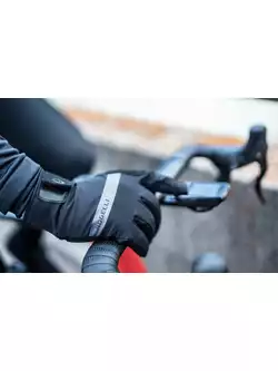 ROGELLI NOVA zimowe rękawiczki rowerowe, czarne