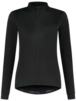 Rogelli CORE damska ocieplana bluza rowerowa, czarna 