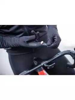 Rogelli PRIME zimowe rękawiczki rowerowe, czarne 