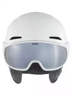 ALPINA ALTO Q-LITE 2023 kask narciarski biały mat