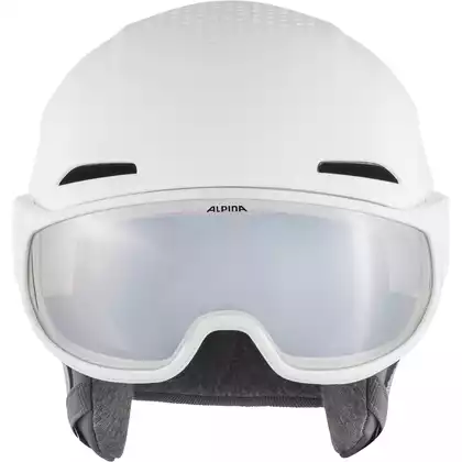 ALPINA ALTO V kask narciarski/snowboardowy, biały mat