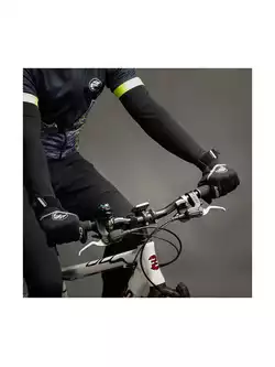CHIBA PHANTOM lekkie zimowe rękawiczki rowerowe czarny 3150520