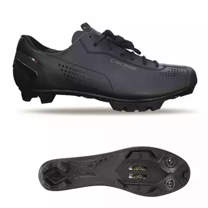 CRONO CG-1-21 buty rowerowe MTB, kompozyt, czarne